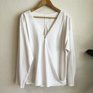 Elegant White Women's Top